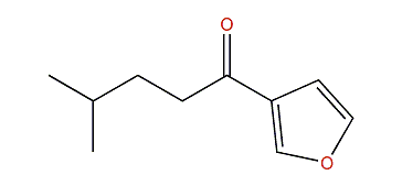 1-(3-Furyl)-4-methylpentan-1-one